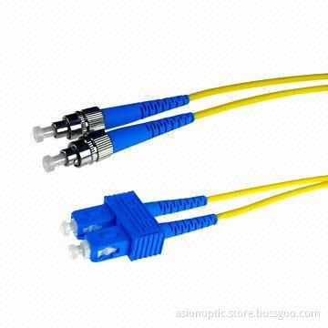 Fiber-optic Connectors with OM1 Simplex, Duplex SC/UPC-SC/UPC